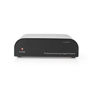 Nedis Predojačevalnik | Priključni vhod: 1x RCA | Priključni izhod: 1x RCA | 2 kanala | Phono / gramofon | Samodejno | Črna