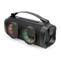 Nedis Bluetooth Party Boombox | 5 ur | 2,0 | 24 W| Predvajanje medijev: AUX / USB | Lahko se seznani | Ročaj za prenašanje | Lučke za zabave | Raznolikost 