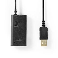 Nedis Bluetooth oddajnik | Priključni vhod: 1x AUX / 1x USB | SBC | Do 1 enota | Črna 