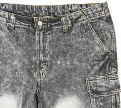 PANTONECLO moške kratke hlače iz jeansa, XL