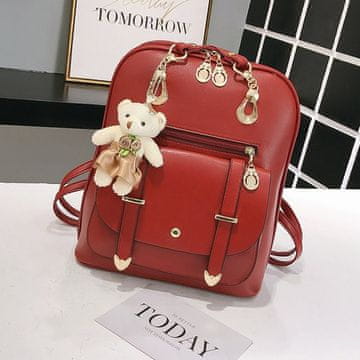 Dollcini Eleganten šolski nahrbtnik Vodotesen nahrbtnik za prosti čas za ženske/dekleta/poslovne/potovalne