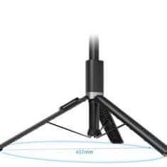 Tech-protect L08S bluetooth selfie stick, črna