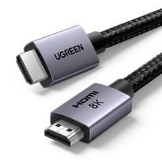 Ugreen HD171 kabel HDMI 2.1 8K 3m, siva