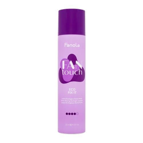 Fanola Fan Touch Eco Fix It izjemno močen okolju prijazen lak za lase za ženske