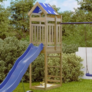 shumee Igralni stolp 85x52,5x239 cm impregnirana borovina