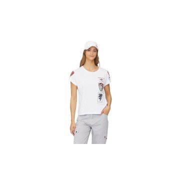 Aeronautica Militare Majice bela TS2235DJ51073009