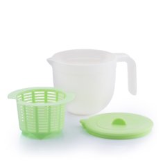 InnovaGoods Kalup za pripravo svežega sira z navodili in recepti Freashy