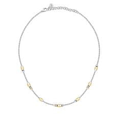 Morellato Decentna dvobarvna ogrlica s perlami Colori SAXQ04
