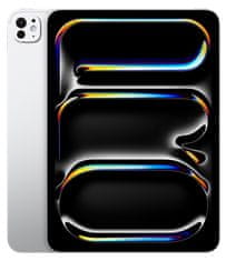 Apple iPad Pro 11 tablični računalnik, M4, 1TB, WiFi, Nano steklo, srebrna (7. generacija) (mwr73hc/a)