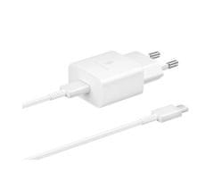 Samsung Hišni hitri polnilec Samsung EP-T1510 15W USB-C + kabel USB-C v USB-C bel