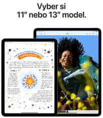 Apple iPad Air 13 tablični računalnik, M2, 512GB, WiFi, Space Grey (mv2j3hc/a)