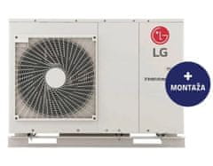 LG toplotna črpalka TermaV Monoblok S HM093MR.U44 9 kW z montažo