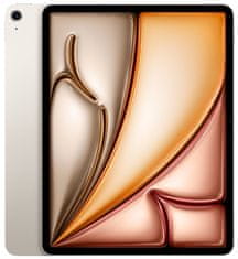Apple iPad Air 13 tablični računalnik, M2, 128GB, WiFi, bež (mv293hc/a)