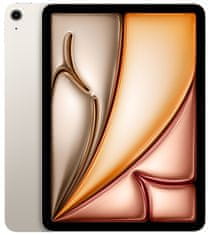 Apple iPad Air 11 tablični računalnik, M2, 256GB, WiFi, bež (6. generacija) (muwj3hc/a)