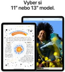 Apple iPad Air 13 tablični računalnik, M2, 512GB, WiFi, Starlight (mv2l3hc/a)
