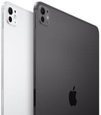 Apple iPad Pro 11 tablični računalnik, M4, 256GB, Cellular, srebrna (7. generacija) (mvw23hc/a)