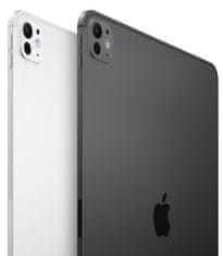 Apple iPad Pro 11 tablični računalnik, M4, 1TB, Cellular, Nano steklo, srebrna (7. generacija) (mwrq3hc/a)