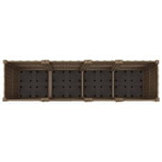 Vidaxl Visoka greda 160x40x38 cm polipropilen