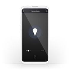Nedis SmartLife LED žarnica z žarilno nitko | Wi-Fi | E27 | 500 lm | 5 W | Topla bela | 2700 K | Steklo | Android/IOS | G125 | 1 kos 