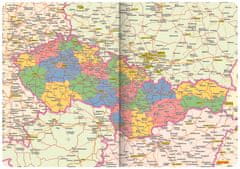 Presco Group Tedenski dnevnik Twill 2025, črna in zlata