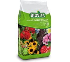 BioVita Univerzalna zemlja 5,5-6,5 pH za vrtne rože 10 l
