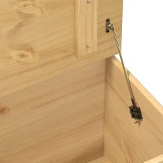 Vidaxl Storage Box CORONA Honey Large