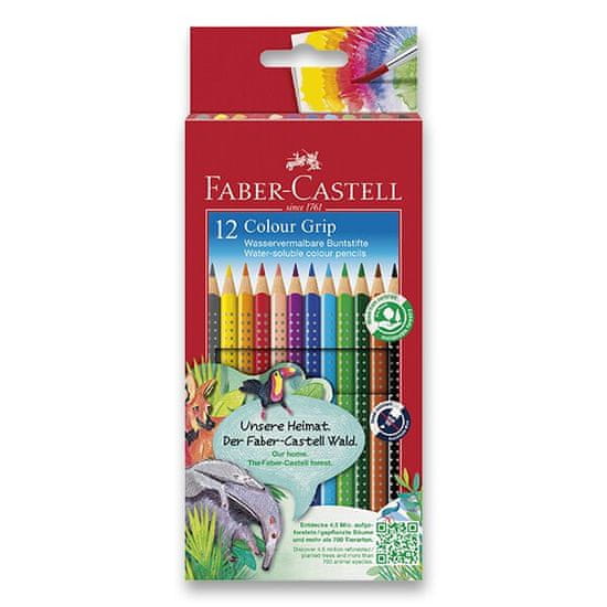 Faber-Castell Faber - Castell Trikotne barvice za pisanje - pralne 12 kosov