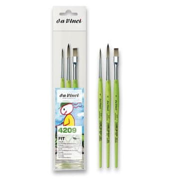 Da Vinci Komplet čopičev Fit Synthetics - 8+4+8
