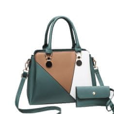 Dollcini Ženska torbica, Elegantna, Pu usnje, Modna, Elegantna torbica, Potovalna/službena/za vsak dan, neon zelena