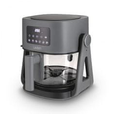Lauben 5500BG Glass&Grill cvrtnik na vroč zrak, 3 v 1, siv