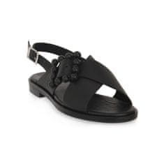 Frau Sandali elegantni čevlji črna 40 EU London