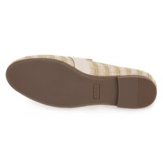 Frau Mokasini elegantni čevlji bež 38 EU Basket Natural
