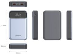 SWISSTEN POWER BANK 20000 mAh 100W DOBAVA ENERGIJE ZA NOTEBOOKE