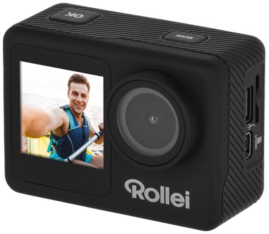 Rollei ActionCam D2Pro/ 8 MPix/ 4K 30fps/ 2x barvni zaslon/ USB-C