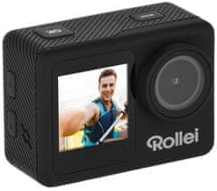 Rollei ActionCam D2Pro/ 8 MPix/ 4K 30fps/ 2x barvni zaslon/ USB-C