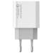 ColorWay 1x USB in 1x USB-C/ turbo omrežni polnilnik/ 30W/ 100V-240V/ bela
