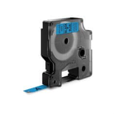 Dymo Trak D1 širine 9 mm, črn/moder