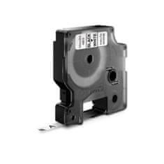 Dymo Trak D1 širine 6 mm, črno-beli