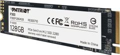 P300 128 GB SSD, M.2 2280, PCIe 3.0 x4, NVMe
