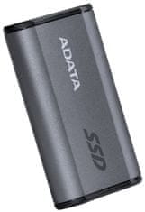 A-Data SE880 4TB SSD / zunanji / USB 3.2 Type-C / 2000MB/s branje/pisanje / titanovo siva - robusten