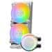 MSI vodni hladilnik CPU MAG CORELIQUID E240 WHITE/ 2x 120mm ARGB ventilator/ podpora LGA1700/ bela