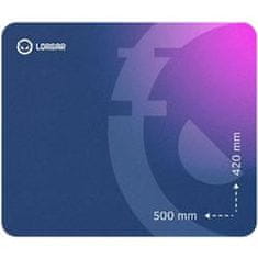Podloga za miško LORGAR MAIN 135 (L), 500 x 420 x 3 mm