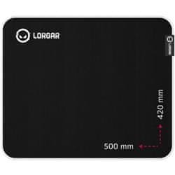 Podloga za miško LORGAR LEGACER 755 (L), vodoodporna, 500 x 420 x 3 mm