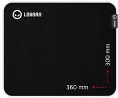 Podloga za miško LORGAR LEGACER 753 (M), vodoodporna, 360 x 300 x 3 mm