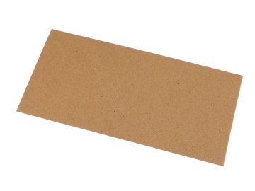 Papirnata kuverta 11x22 cm - rjava naravna (50 kosov)