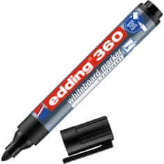 Edding Marker za bele table 360, črn