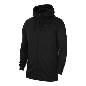 Nike Športni puloverji za trening črna 173 - 177 cm/S Thrma HD FZ