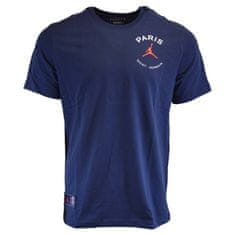 Nike Majice obutev za trening mornarsko modra XL Air Jordan Paris Saintgermain