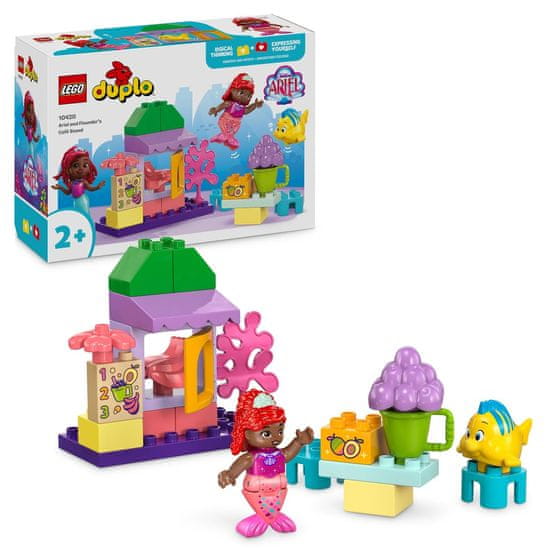 LEGO DUPLO Disney 10420 Ariel in mala morska deklica - stojalo za kavo