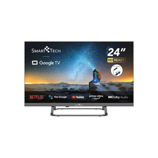SmartTech 24HG01VC HD televizor, Google TV, 12V/220V